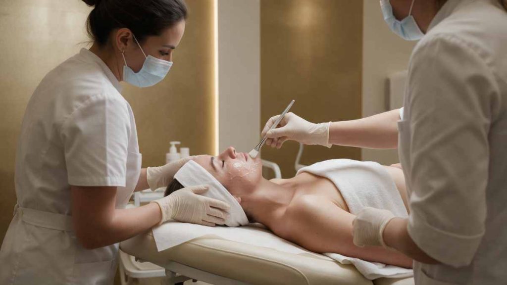 Peeling químico facial para renovar y mejorar la piel